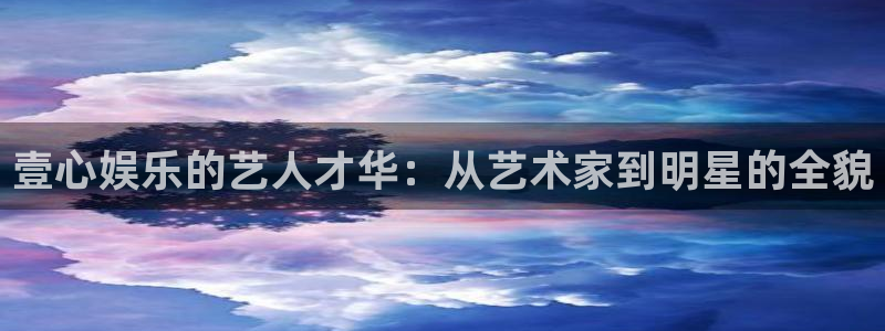 新城平台登录：壹心娱乐的艺人才华：从艺术家到明星的全貌